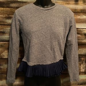 J. Crew Sweatshirt Blouse